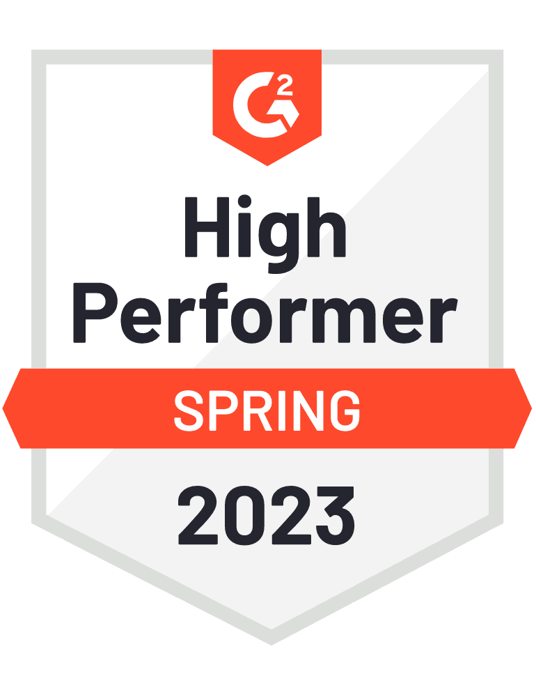 High Performer Spring 2023 High Performer Spring 2023