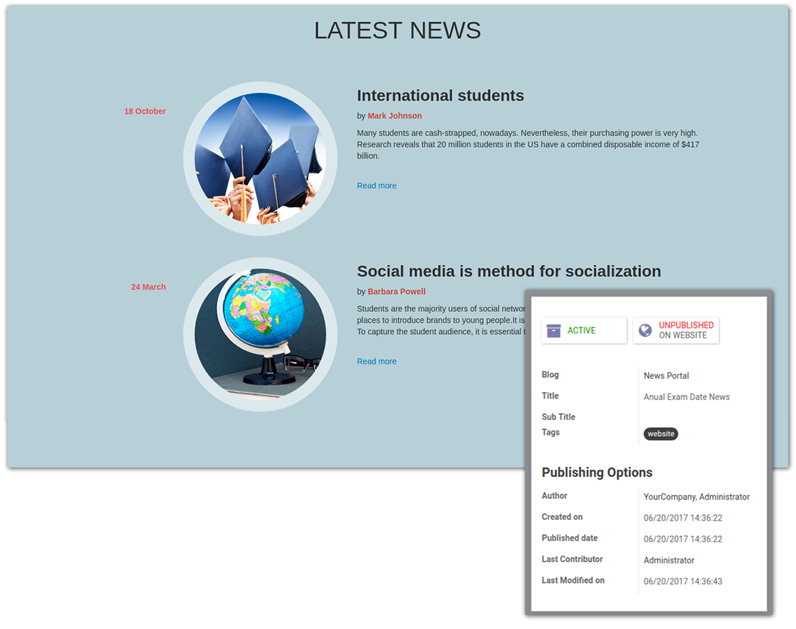 News Portal News portal