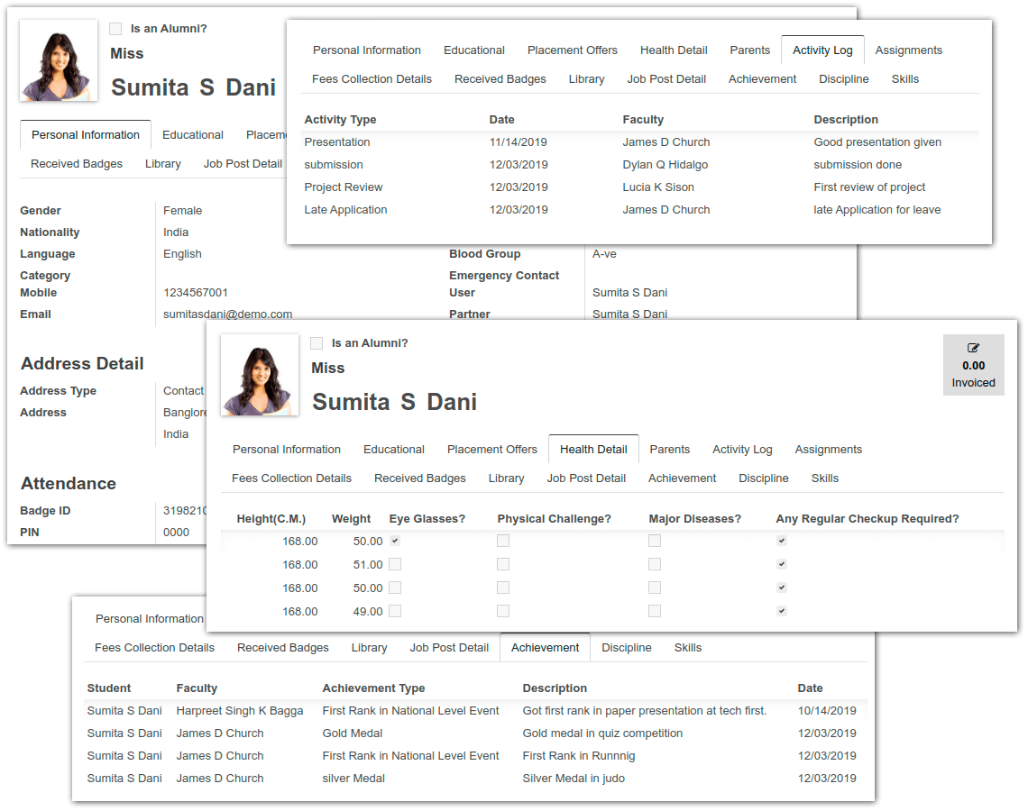 Student management system Student management system