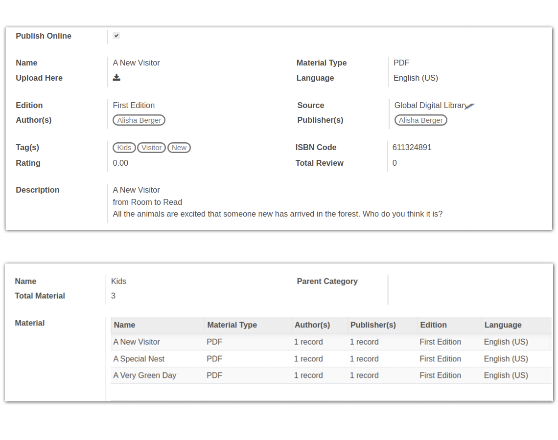 OpenEduCat Detailed Material OpenEduCat Detailed Material