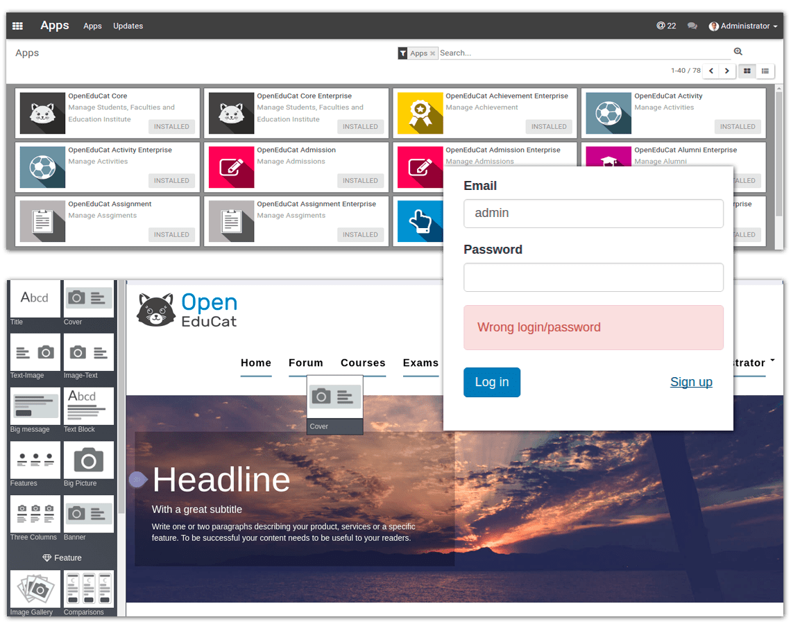 Customisable open source Customisable open source
